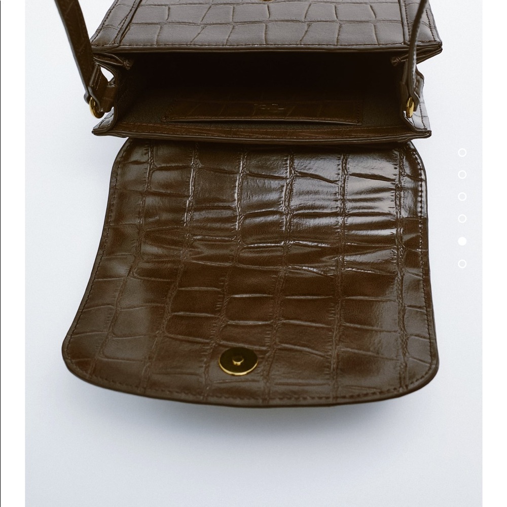 Last😍Zara buckle animal print bag - Picture 7 of 10